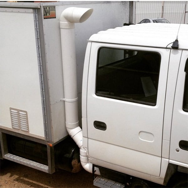 Truck With Plumbing Pipe & Hot Water System Materials — Hot Water System Installed in a Residential in Armidale | Plumbers in Armidale NSW